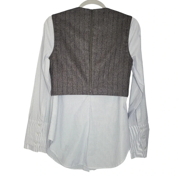 Sea New York Colorblock Pattern Crew Neck Top Size 0 - Picture 5 of 10